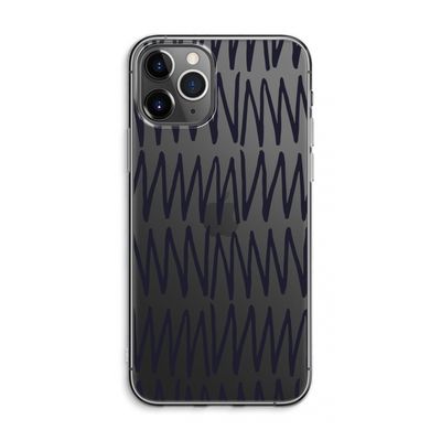 Marrakech Zigzag: iPhone 11 Pro Max Transparant Hoesje
