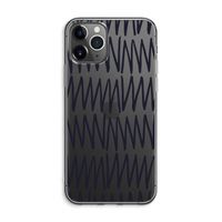 Marrakech Zigzag: iPhone 11 Pro Max Transparant Hoesje