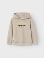 Name it winter sweater jongens - taupe - NkmPbrosan