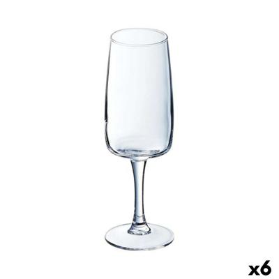 Champagneglas Luminarc Equip Home Transparant Glas 170 ml (6 Stuks)
