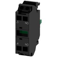 Siemens 3SU1400-1AA10-3BA0 - Contactmodule met 1 schakelelement, 1S, veerdrukaansluiting