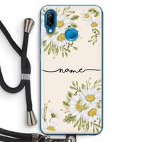 Daisies: Huawei P20 Lite Transparant Hoesje met koord