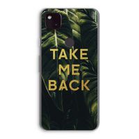 Take me back: Google Pixel 4a 5G Transparant Hoesje