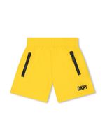 Dkny Kids short de bain à taille élastiquée - Jaune - thumbnail