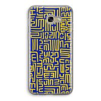 Majorelle Blue Print: Samsung Galaxy A5 (2017) Transparant Hoesje