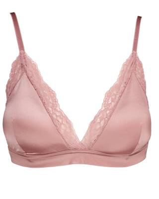 Bralette Unpadded bh - Roze