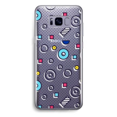 8-bit N°9: Samsung Galaxy S8 Plus Transparant Hoesje