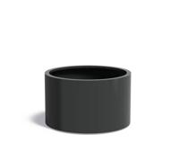 Aluminium plantenbak CIRCUM met wielen 100x60cm.