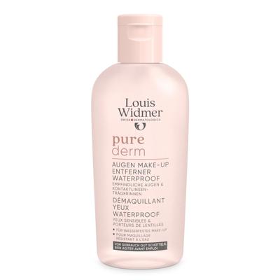 Louis Widmer Purederm Oogmake-up Reiniging Waterproof ZP 100ml