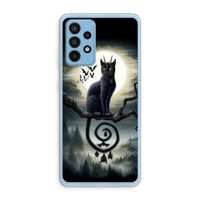 Moonlight Companions: Samsung Galaxy A52 Transparant Hoesje