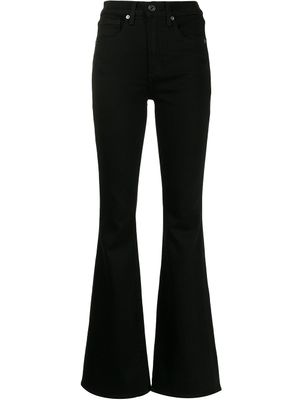 Veronica Beard pantalon Beverly évasé - Noir