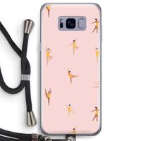 Dans #2: Samsung Galaxy S8 Plus Transparant Hoesje met koord Dans #2: Samsung Galaxy S8 Plus Transparant Hoesje met koord