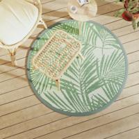 VidaXL Buitenkleed arakil ø120 cm polypropeen groen