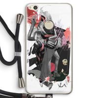 Dissimulation du réel: Huawei Ascend P8 Lite (2017) Transparant Hoesje met koord