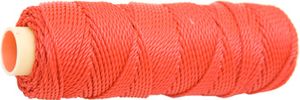 Metselkoord nylon rol rood 50m