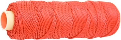Metselkoord nylon rol rood 50m