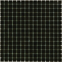 The Mosaic Factory Amsterdam Mozaiek Tegel Vierkant - Donker Bruin Glas Basic 322x322 mm