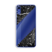 Zwart marmer: Honor Play 8A Transparant Hoesje