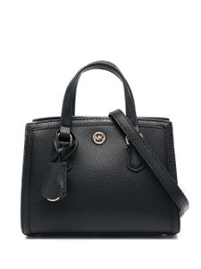 Michael Kors sac cabas en cuir à plaque logo - Noir