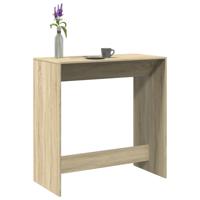 Bartafel 102x50x103,5 cm bewerkt hout sonoma eikenkleur