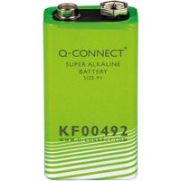Q-CONNECT batterij alkaline 6LR61 MN1604 9.0V 10 stuks - thumbnail