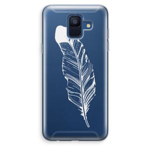Pluim: Samsung Galaxy A6 (2018) Transparant Hoesje