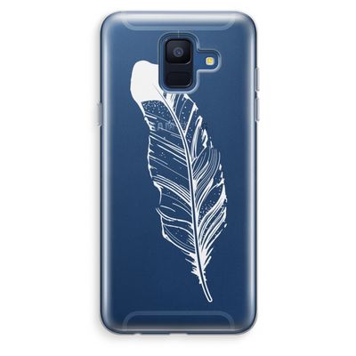 Pluim: Samsung Galaxy A6 (2018) Transparant Hoesje