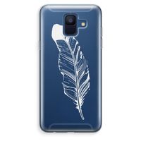 Pluim: Samsung Galaxy A6 (2018) Transparant Hoesje