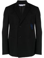 Off-White blazer à simple boutonnage - Noir Off-White blazer à simple boutonnage - Noir