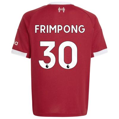 adidas Liverpool Frimpong 30 Thuisshirt 2025-2026 Kids