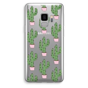 Cactus Lover: Samsung Galaxy S9 Transparant Hoesje