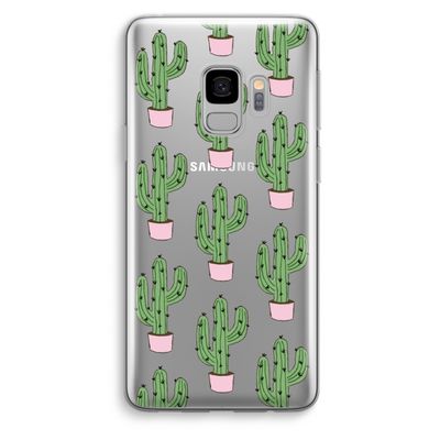 Cactus Lover: Samsung Galaxy S9 Transparant Hoesje