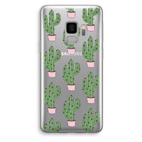 Cactus Lover: Samsung Galaxy S9 Transparant Hoesje