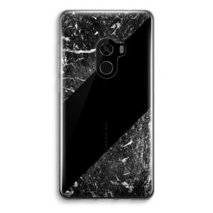 Zwart marmer: Xiaomi Mi Mix 2 Transparant Hoesje