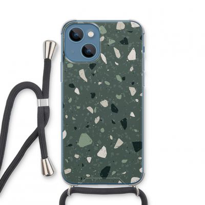 Terrazzo N°19: iPhone 13 mini Transparant Hoesje met koord