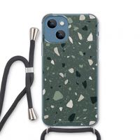Terrazzo N°19: iPhone 13 mini Transparant Hoesje met koord