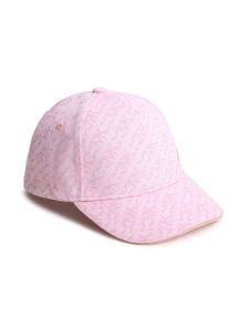 Michael Kors Kids casquette à logo en jacquard - Rose