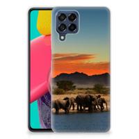 Samsung Galaxy M53 | TPU Hoesje | Olifanten