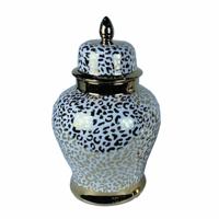 Tibor DKD Home Decor Porselein Gouden Wit Koloniaal (25 x 25 x 40 cm)