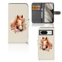 Telefoonhoesje | Met pasjeshouder | voor Google Pixel 8 Paard