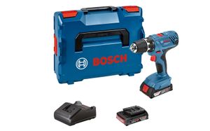 Bosch Blauw GSR 18V-21 Professional | Accu Schroefboormachine | L-Case | GBA 18V 2.0Ah - 06019H100A