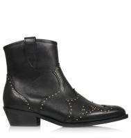 DWRS label - Lyon studs westernboots Leer Dames