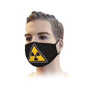 Mondkapje Streetwear Radioactive Design | Mond Neus Masker | Mondmasker