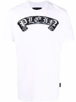 Philipp Plein t-shirt à ornements strassés - Blanc - thumbnail