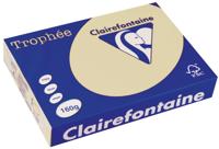 Clairefontaine Trophée Pastel, gekleurd papier, A4, 160 g, 250 vel, gems
