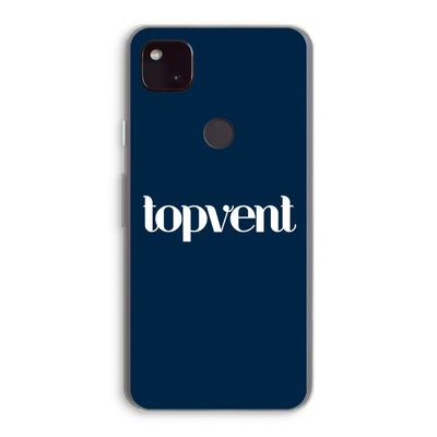 Topvent Navy: Google Pixel 4a 5G Transparant Hoesje