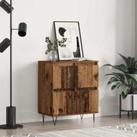 Dressoir met opslag met de deur Bruin 60 x 35 x 70 cm Bewerkt hout