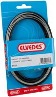 Elvedes gaskabel universeel 1700mm / 2250mm verzinkt zwart (op kaart) Elvedes gaskabel universeel 1700mm / 2250mm verzinkt zwart (op kaart)