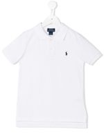 POLO RALPH LAUREN KIDS embroidered logo polo shirt - Blanc