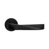 DND | Deurkruk | Luxury RR FI | Zwart | Rond Rozet